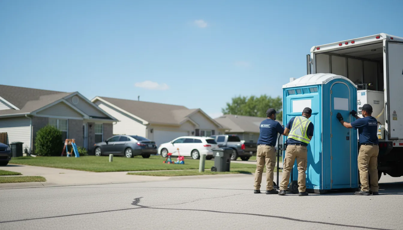 Standard Porta Potty Rentals in Alma, IL near me
